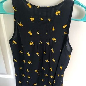 Banana Republic Lemon Tank Blouse